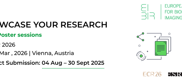 EIBIR Poster Sessions at ECR 2026 – Showcase Your Research in Biomedical Imaging